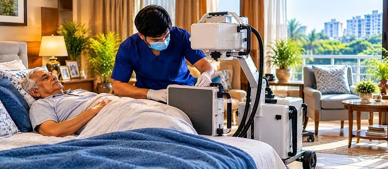 Instant home X-Ray service in LB Nagar for bedridden patients