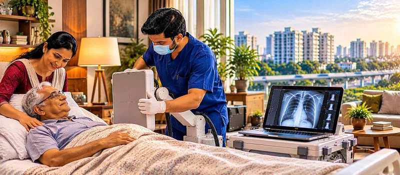 Portable X-Ray at home in Kukatpally for bedridden patients