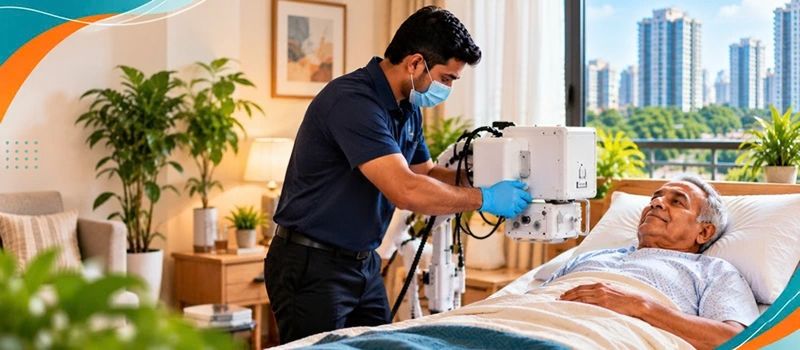 Portable X-Ray at Home in Manikonda Hyderabad